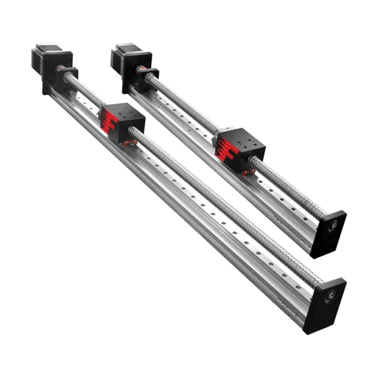 Vertical Linear Rail Guide Ball Screw Stage Motorized Xyz Table