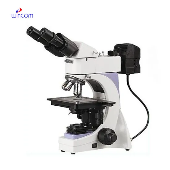 Wincom Computer Interfaced Optical Electric Industrial Portable Digital Motorized Metallurgical Microscope Binocular 