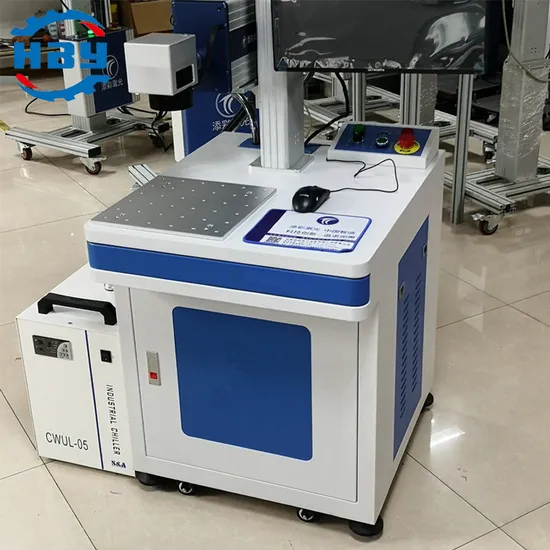 Plastic Marking Ultraviolet Laser Marker with Vision Alignment for Factory Manufacturing 