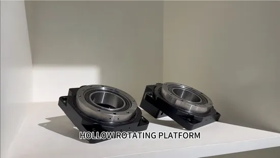 High Precision Premium Servo Stepper Hollow Rotary Table Planetary Gearbox Hollow Rotary Actuator 