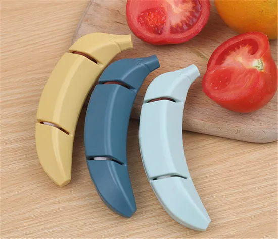 Quick Sharpening Kitchen Knife Appliance Banana Two