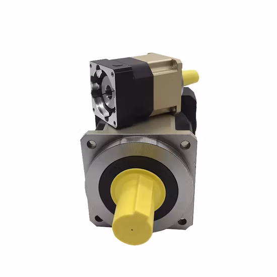 Factory Custom Ab Series 60mm Round Flange Right Angle Planetary Gearbox Reducer