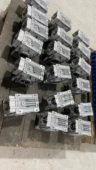 Right Angle Transmission Gear Box Nmrv Worm Wheel Speed Reducer with CE 