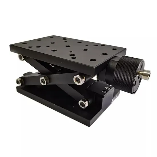 60mm Travel Range High Precision Manual Lab Jack Vertical Stage Lsss