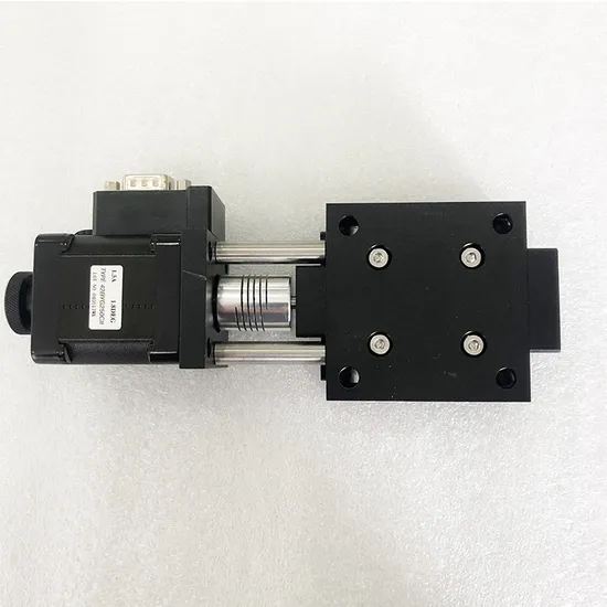 Motorized Rotary Stage with Stepper Motor for Precision Positioning in Automation Systems 